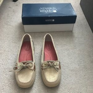 Women's Sperry Gold Angelfish Boat Shoes